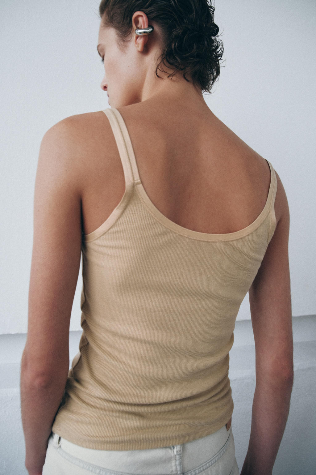 RIBBED VEST TOP - Zara фото 10
