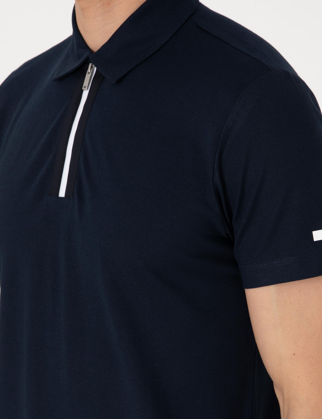 Lacivert Ultralight Kuma_ Slim Fit Polo Yaka Ti__rt