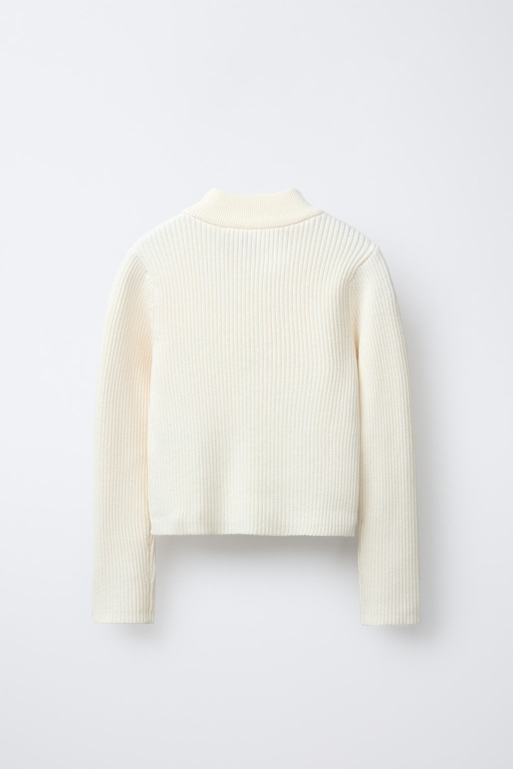 CHAMPION ® X ZARA RIBBED HIGH NECK SWEATER  фото 2
