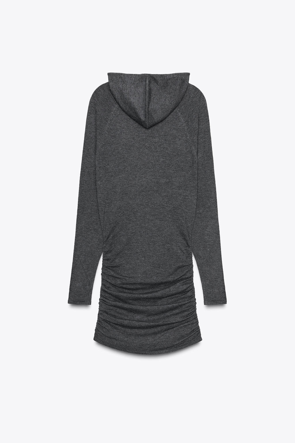 HOODIE KNIT MINI DRESS - Zara фото 9