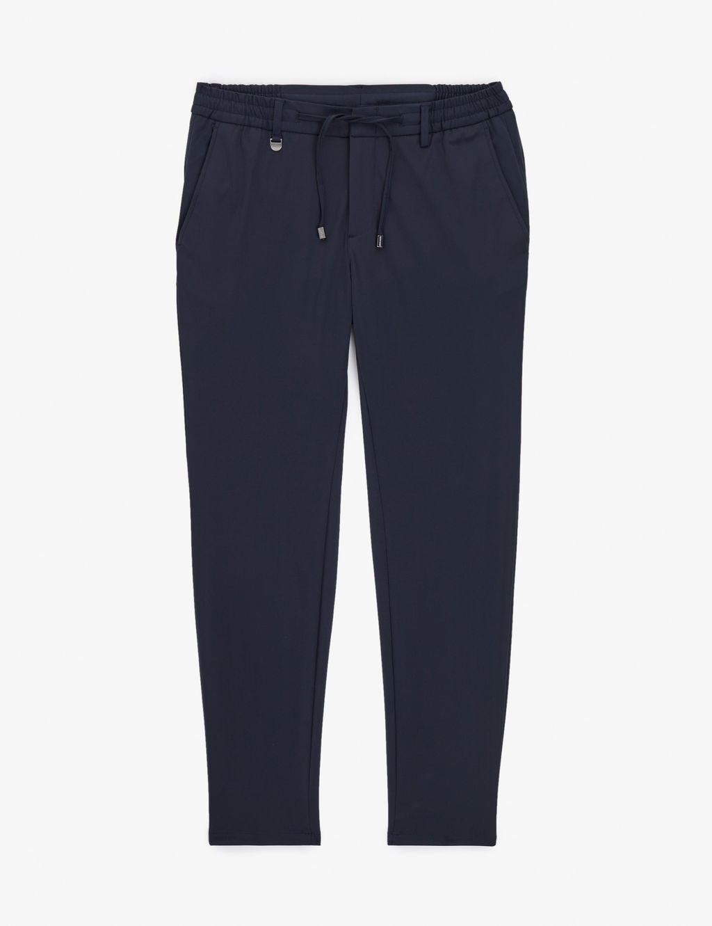 Lacivert Ex. Slim Fit Beli Kordonlu Klasik Jogger Pantolon