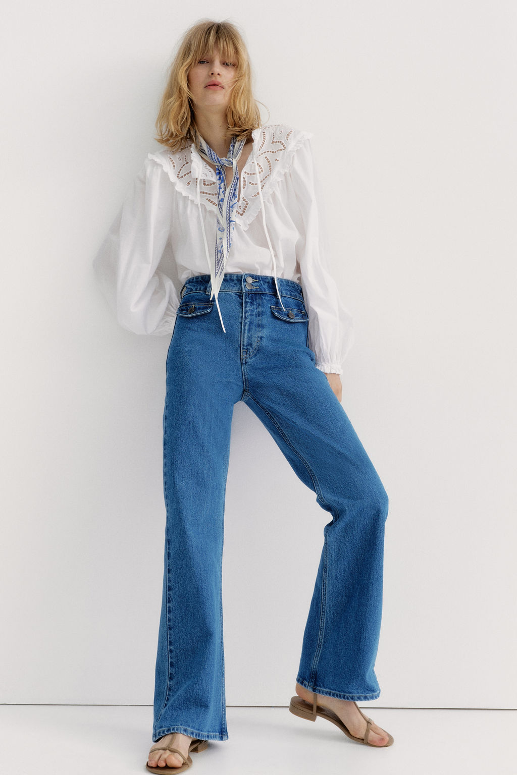 Flared High Jeans - H&m фото 6