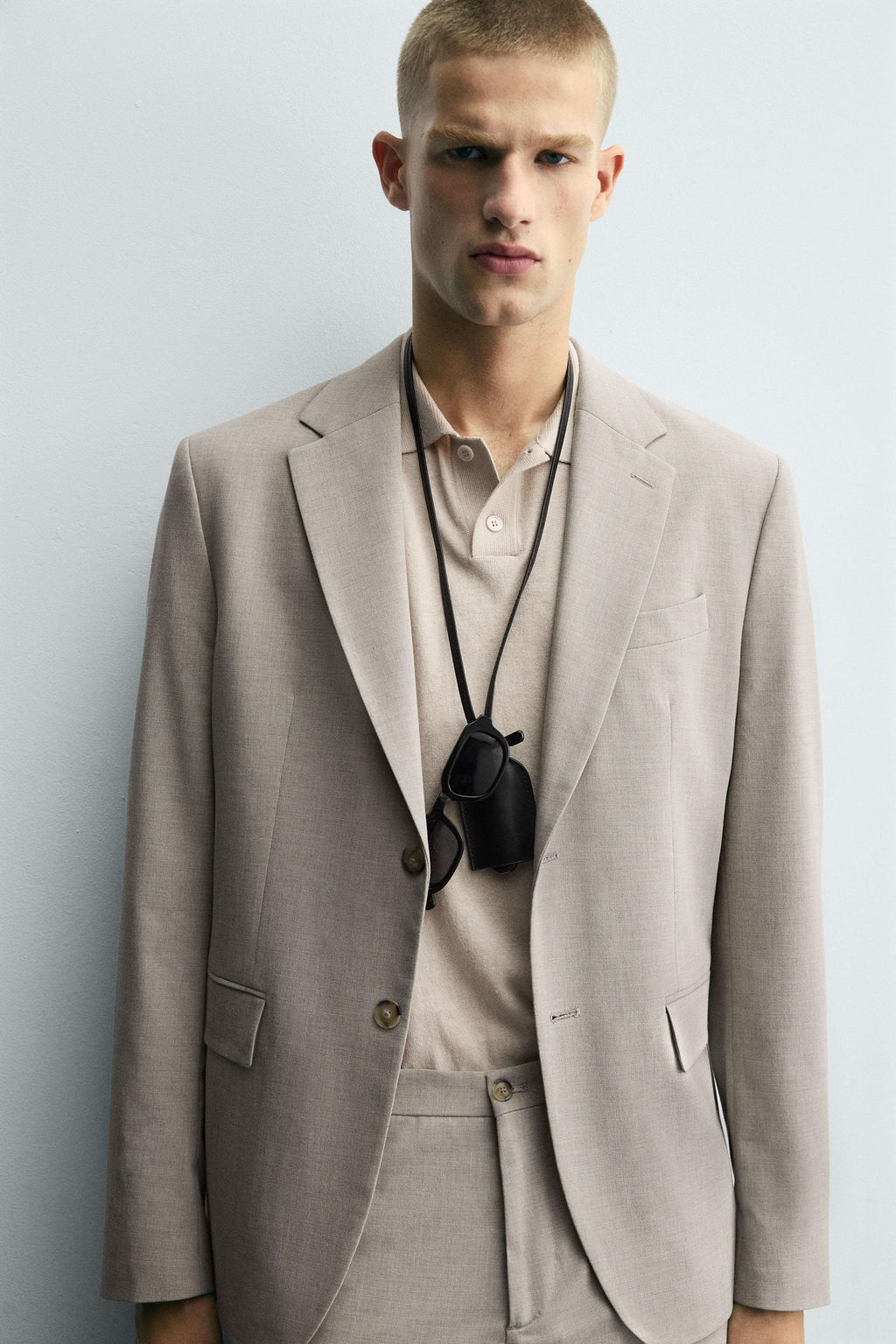TEXTURED SUIT BLAZER - Zara фото 5