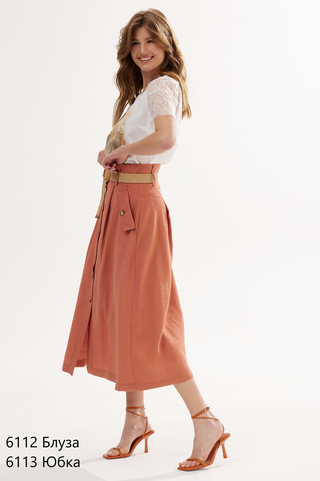 6113 Юбка - Niv niv fashion фото 5