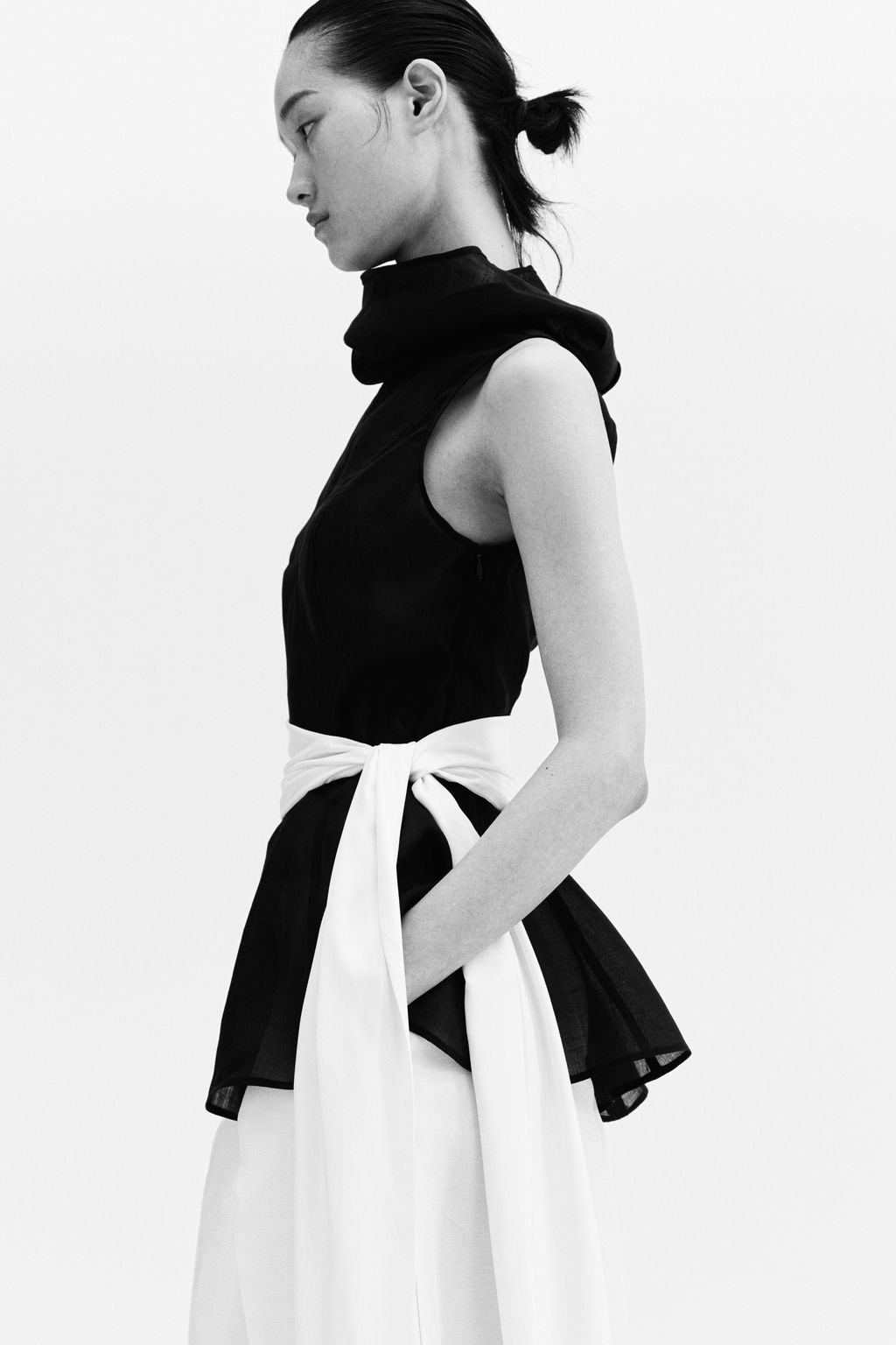Top en mezcla de ramio con peplum - H&m фото 4