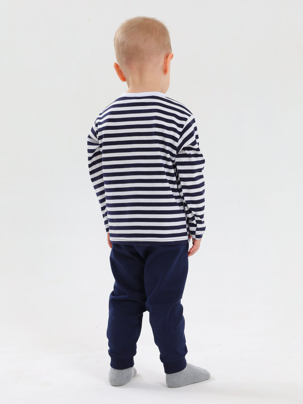 Лонгслив 100% хлопок для мальчика - Оптима фото 3