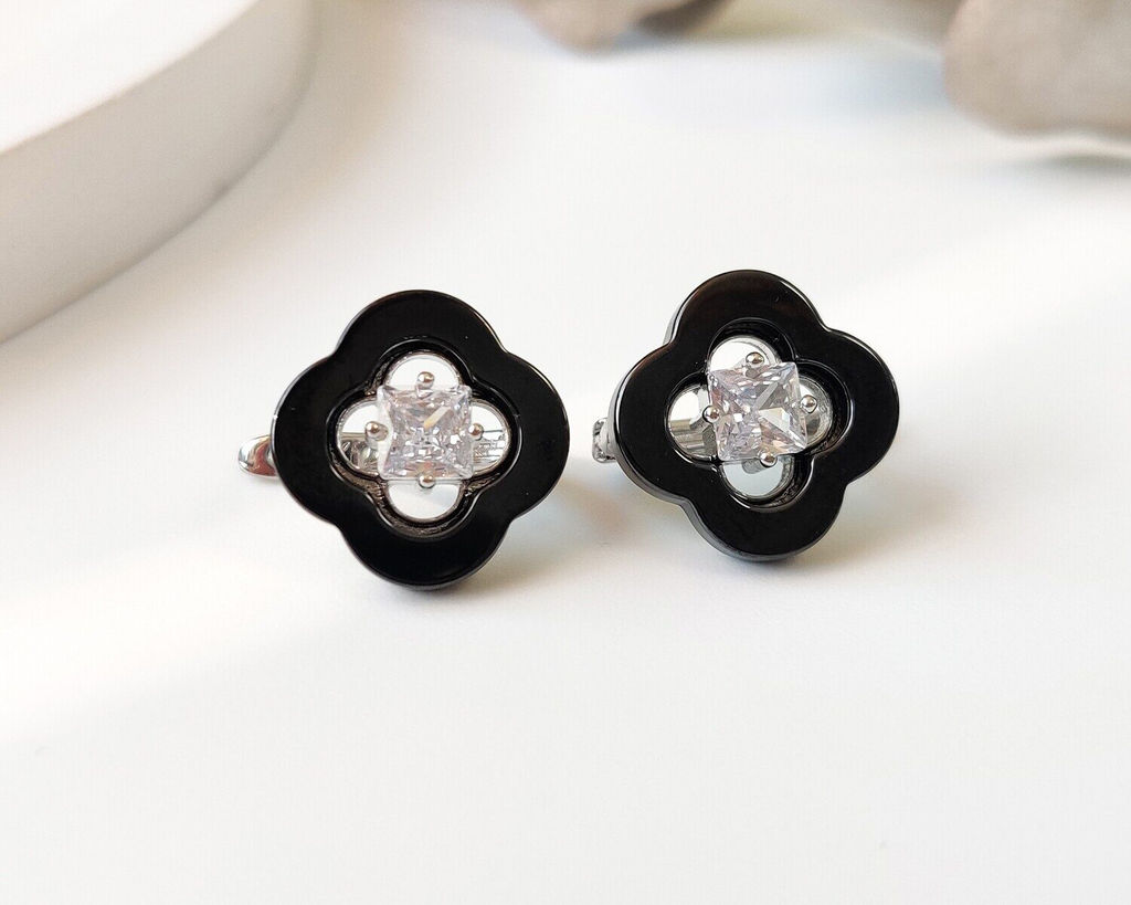 Серьги с керамикой