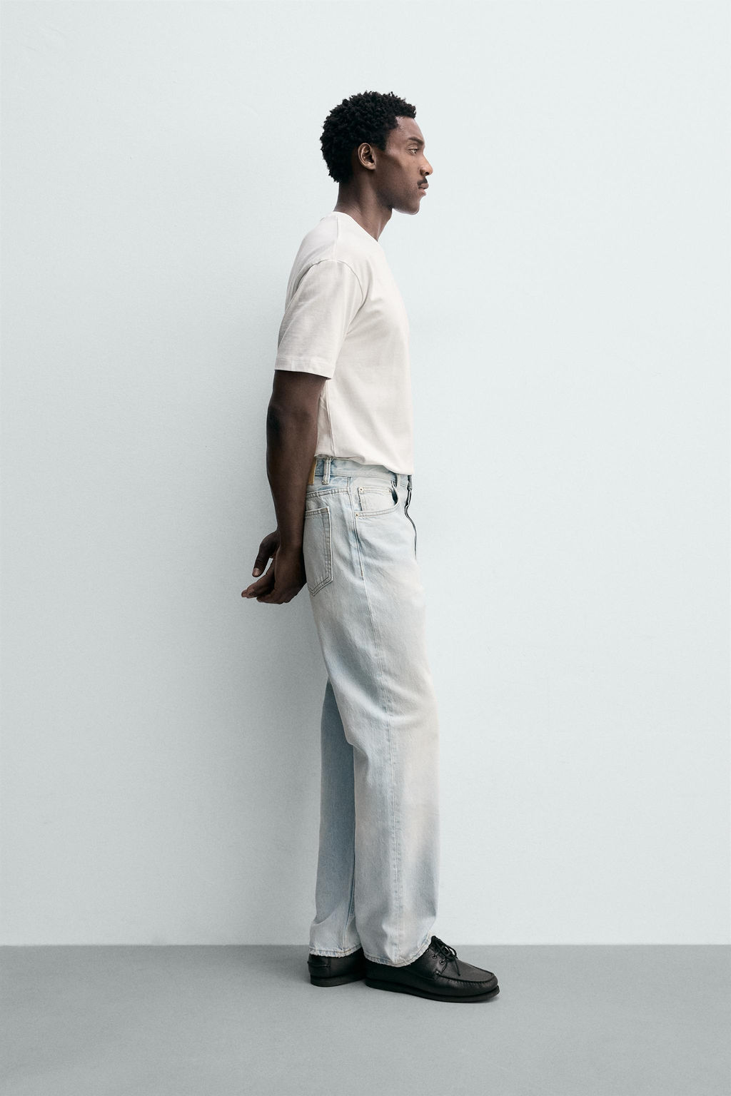 JEANS STRAIGHT FIT / Azul claro - Zara фото 4