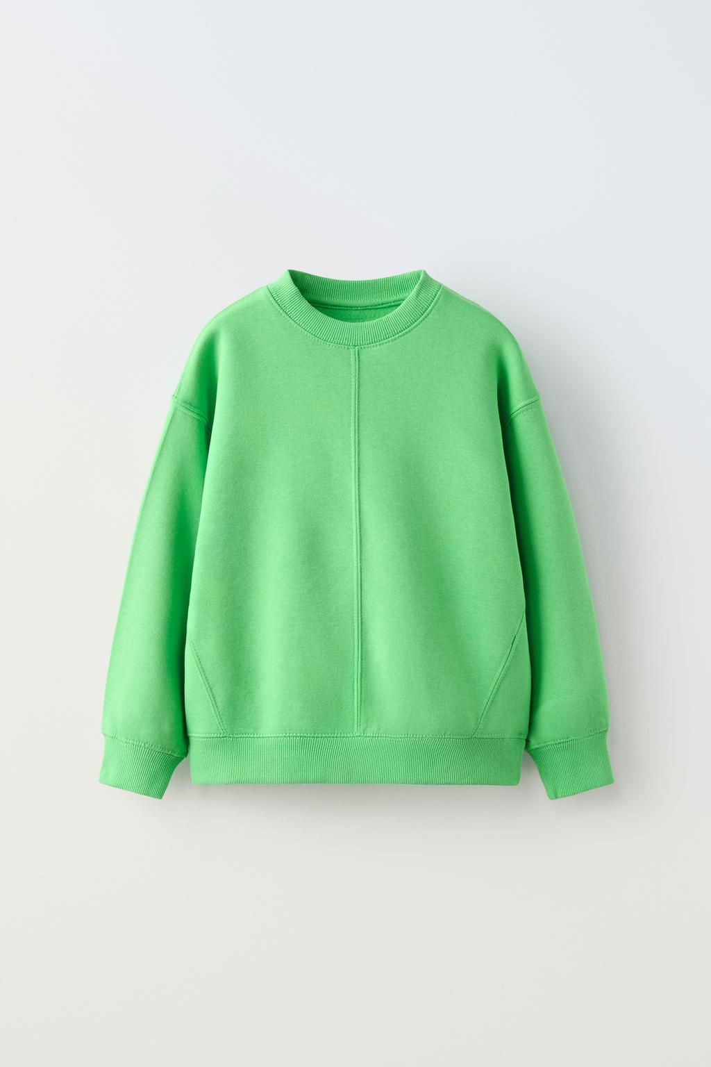 BASIC PLUSH SWEATSHIRT - Zara фото 5