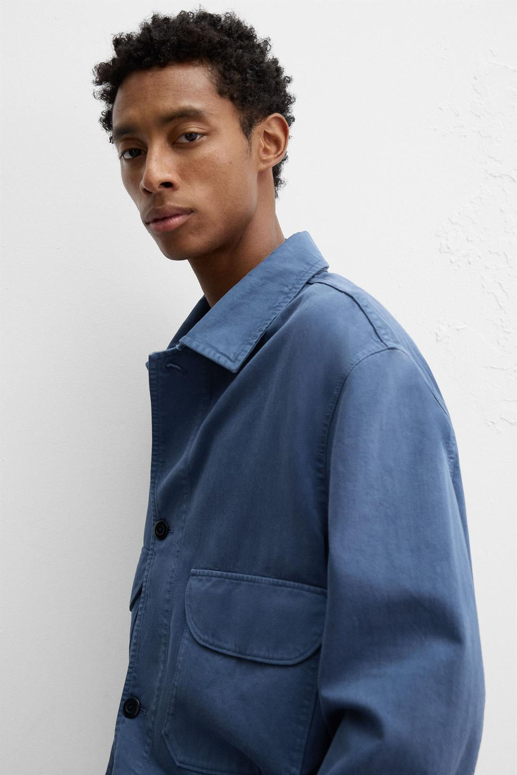 WASHED POCKET JACKET - Zara фото 6