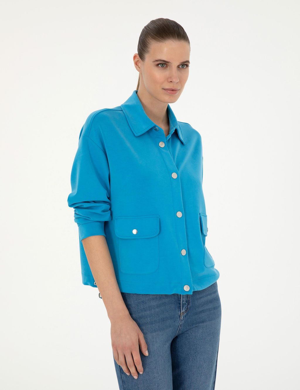 Кардиган синий Comfort Fit