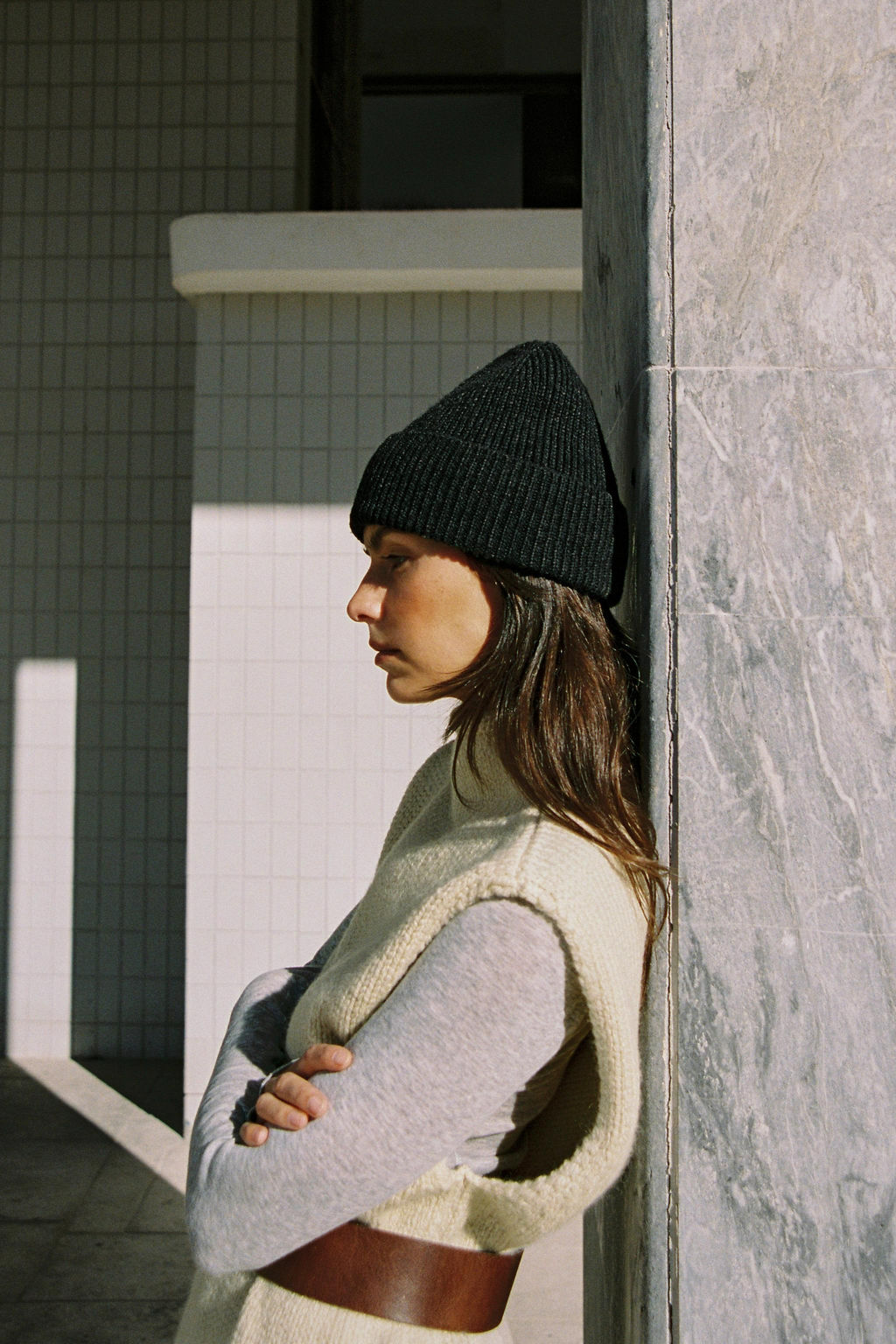 GORRO BEANIE CANAL? VUELTA / Negro