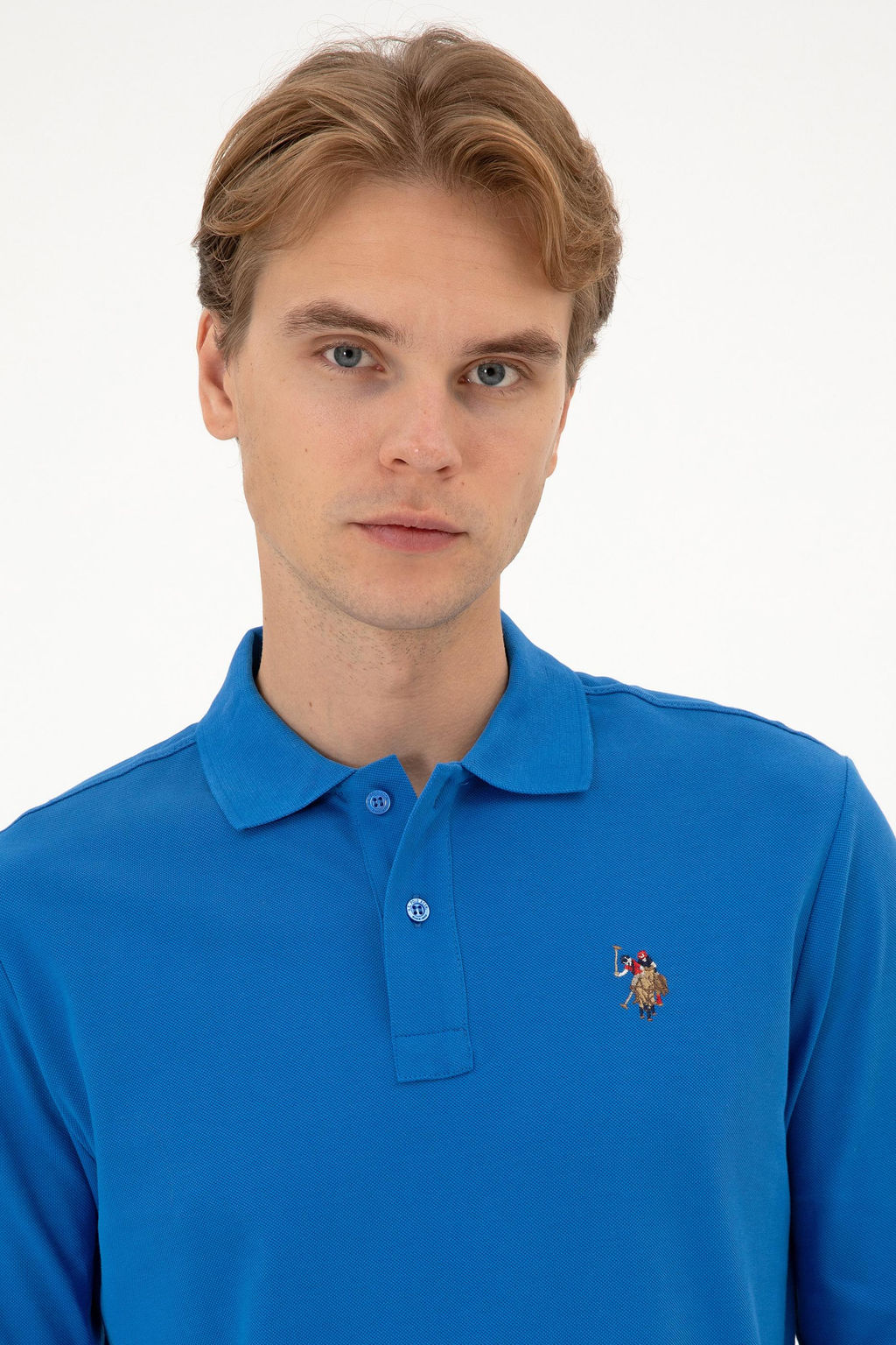 Erkek Koyu Mavi Basic Sweatshirt Sepette S_rpriz _ndirim - U.s. polo assn фото 2