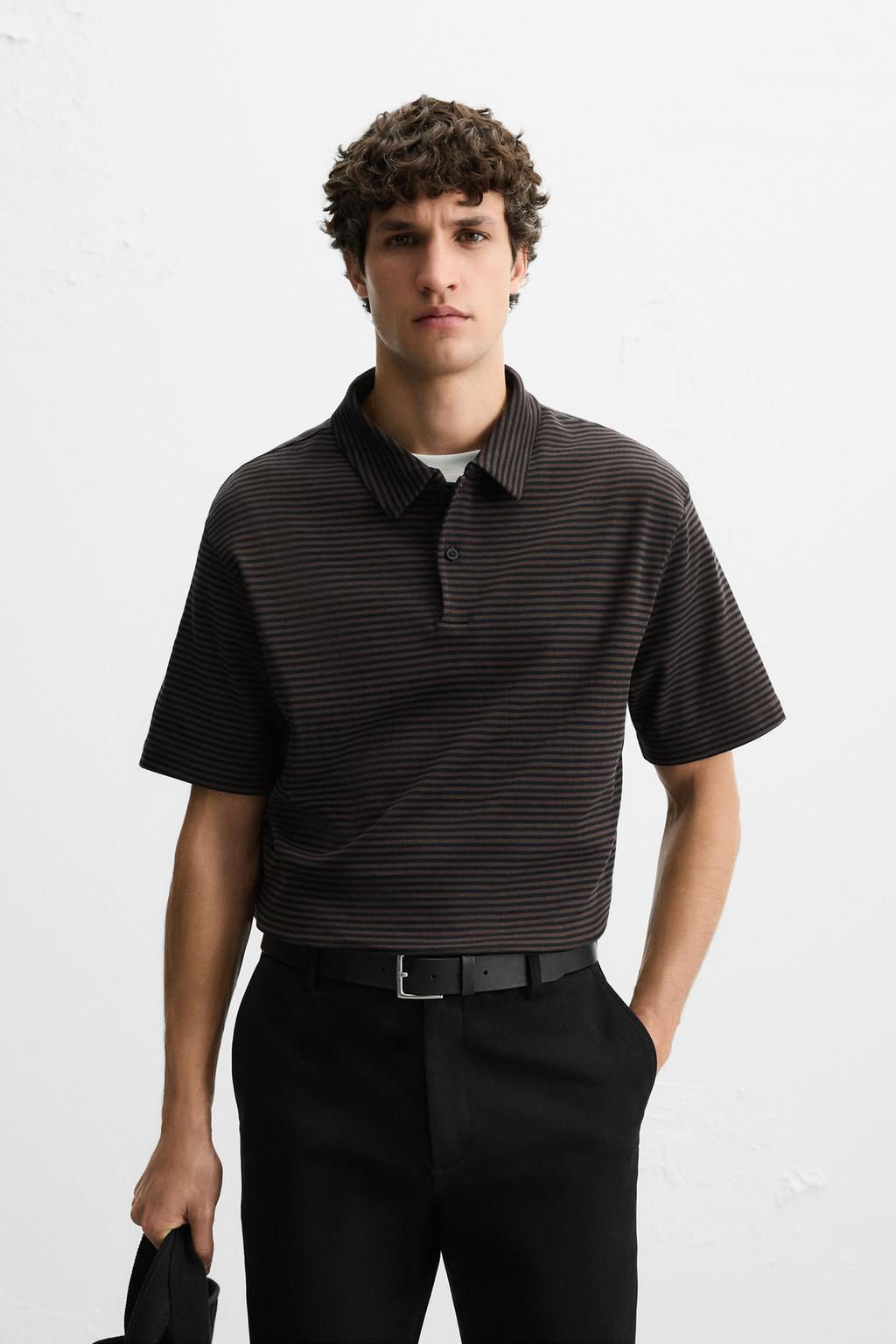 POLO SHIRT WITH MERCERISED FINISH - Zara фото 2