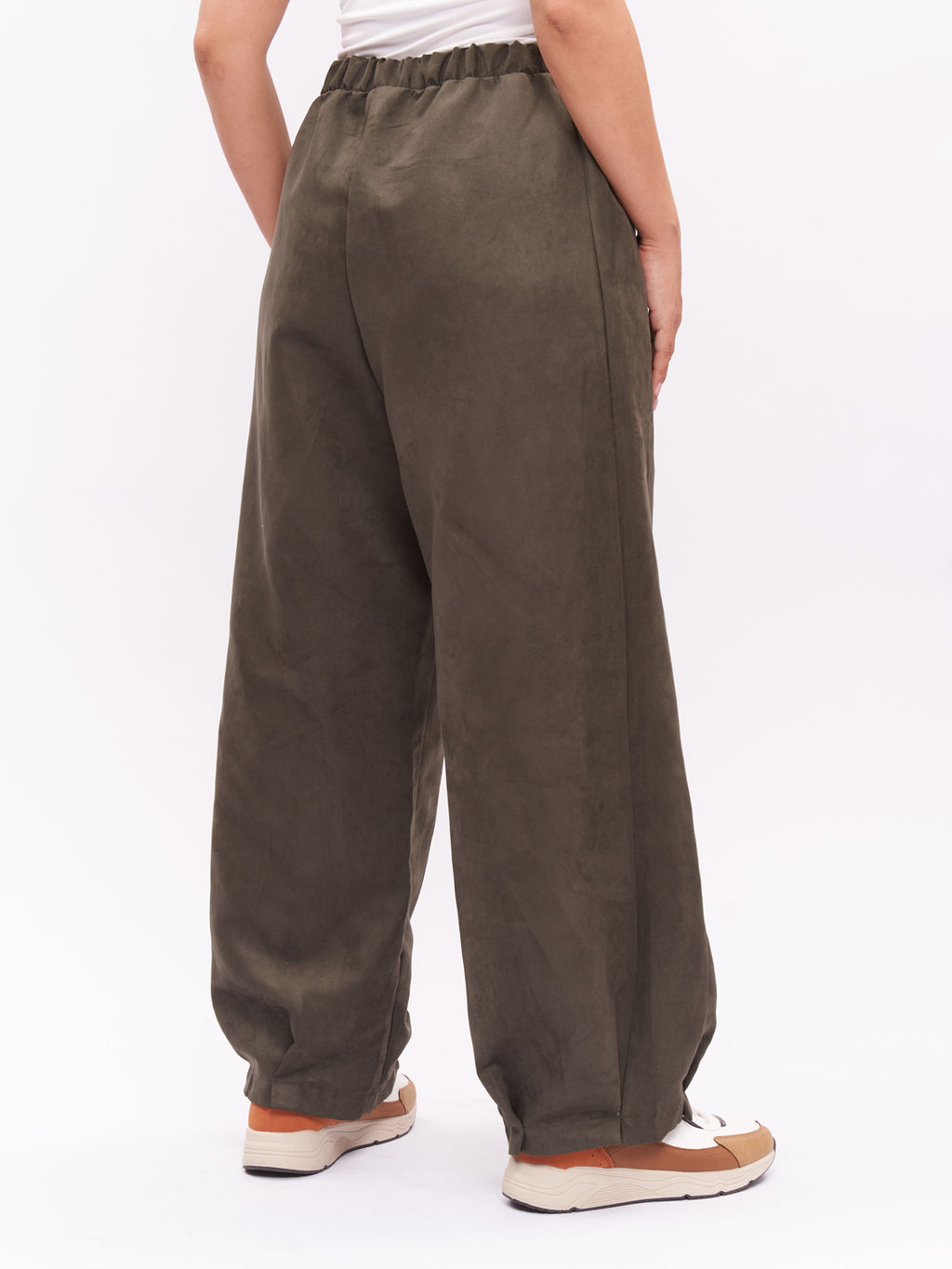 Брюки замшевые ZBB20030GRN30 - Артесса фото 10