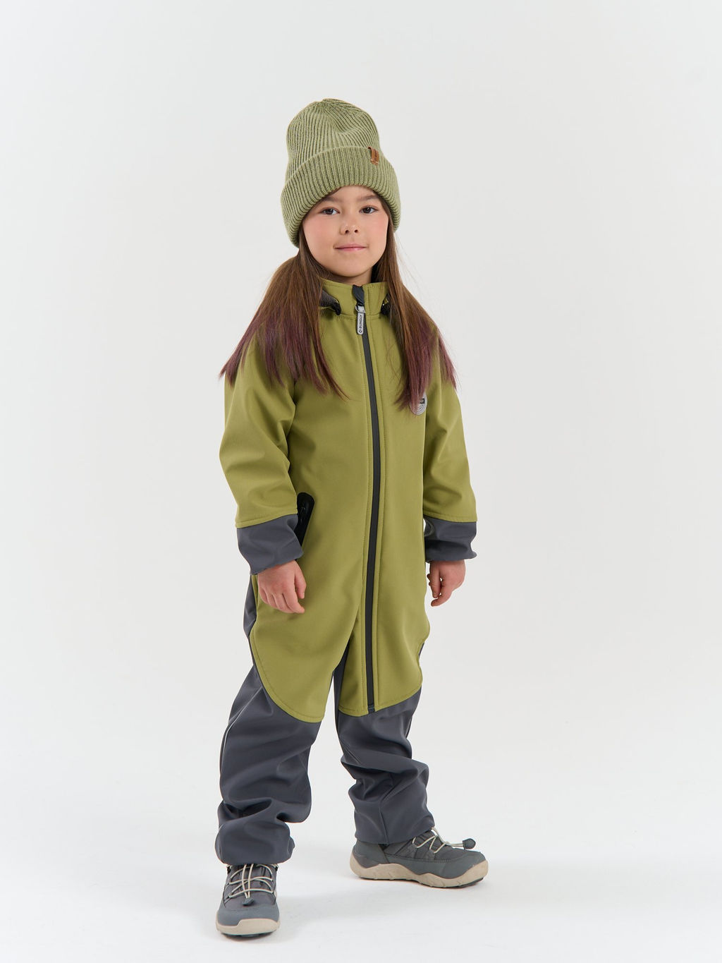 Комбинезон Softshell демисезонный Фисташка - Bungly фото 13