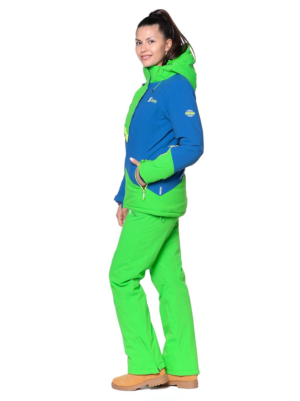 Костюм B-8777 Зеленый