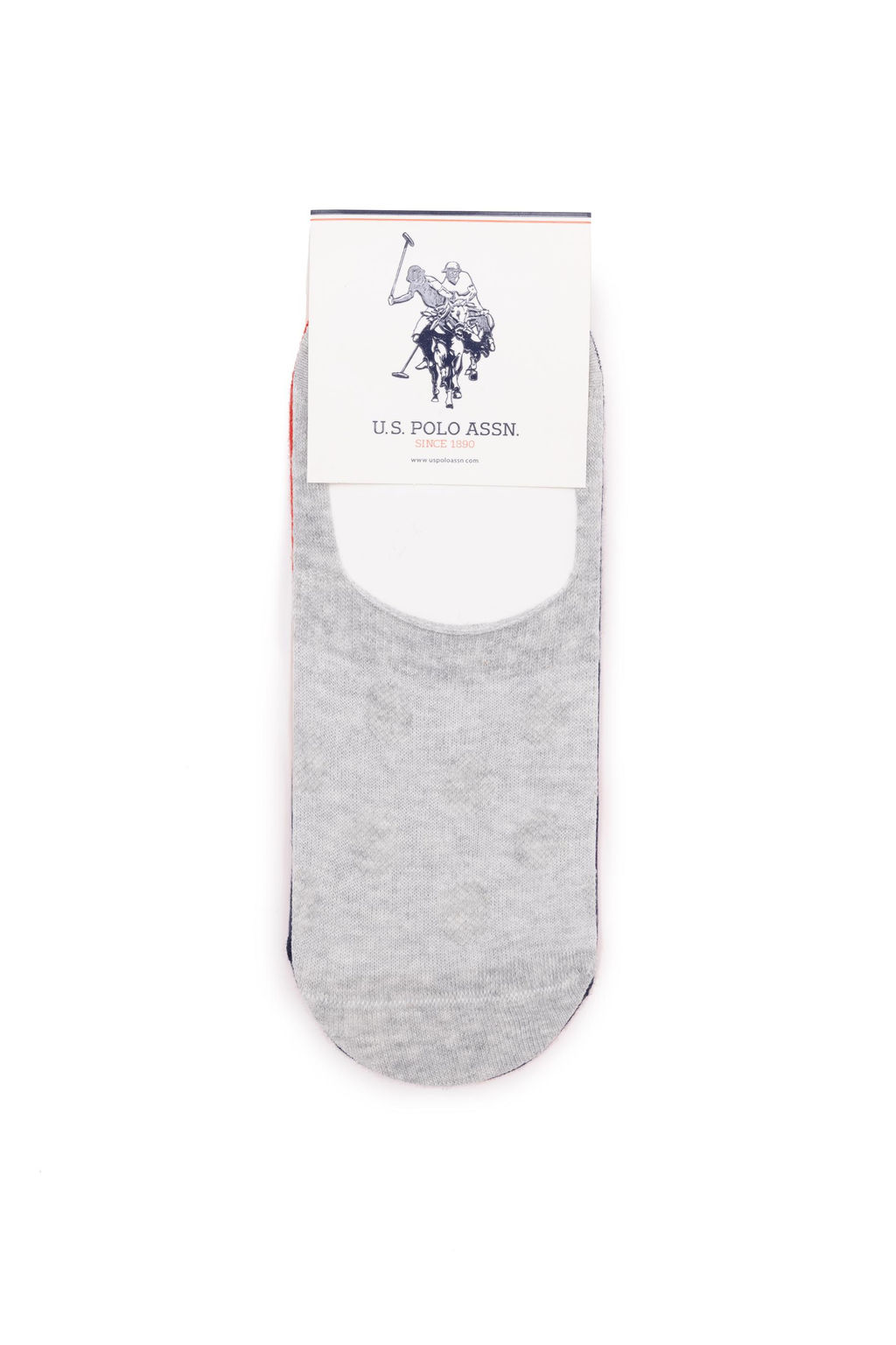 Женские серые меланжевые носки Неожиданная скидка в корзине - U.s. polo assn фото 4