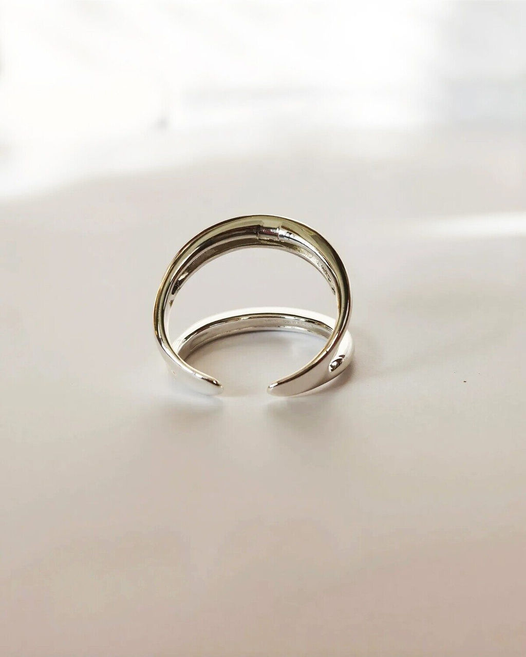 Кольцо с белым серебрением - Vel vett фото 5