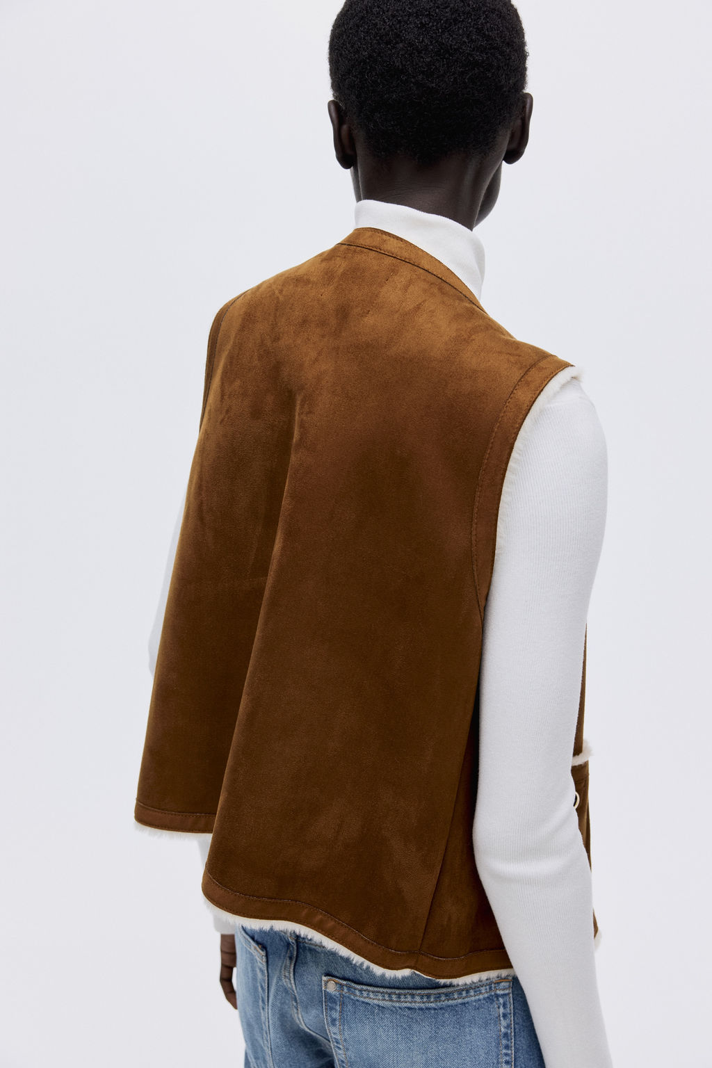 Chaleco con forro de peluche - H&m фото 4