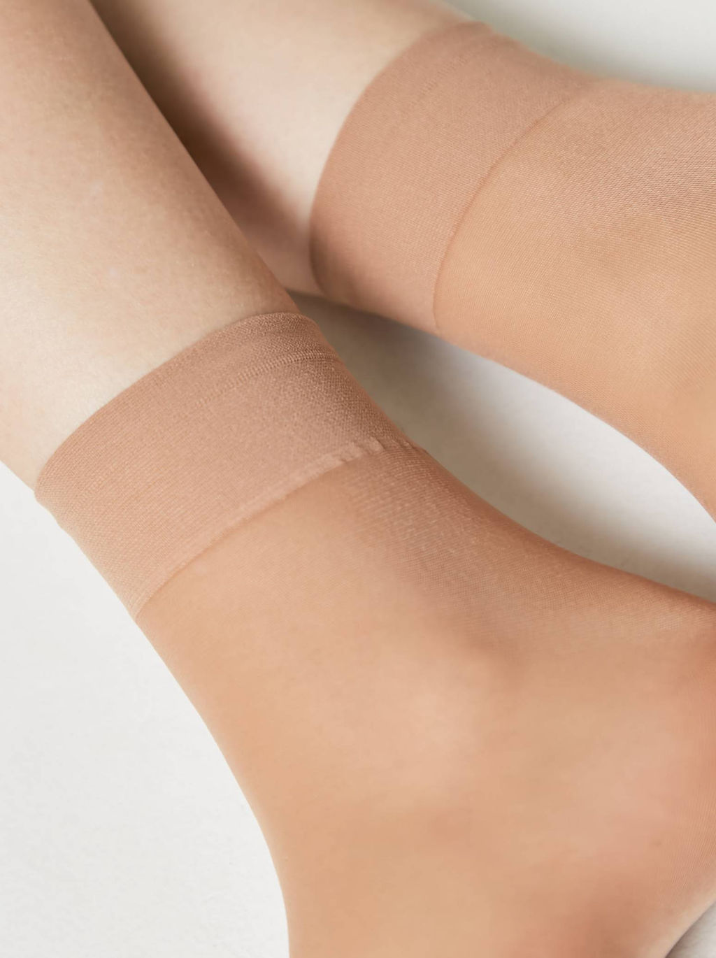Цена за 2 пары. Носки Удлиненные CONTE TENSION SOFT 40 (1 пара) natural - Conte elegant фото 12
