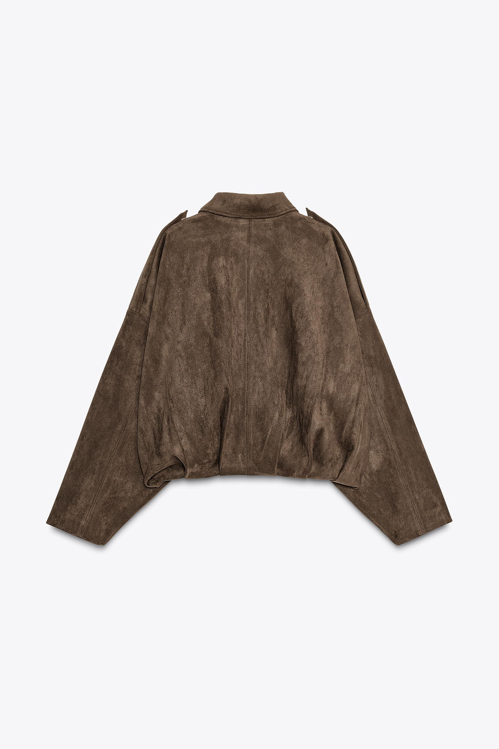 SUEDE EFFECT BOMBER JACKET - Zara фото 32