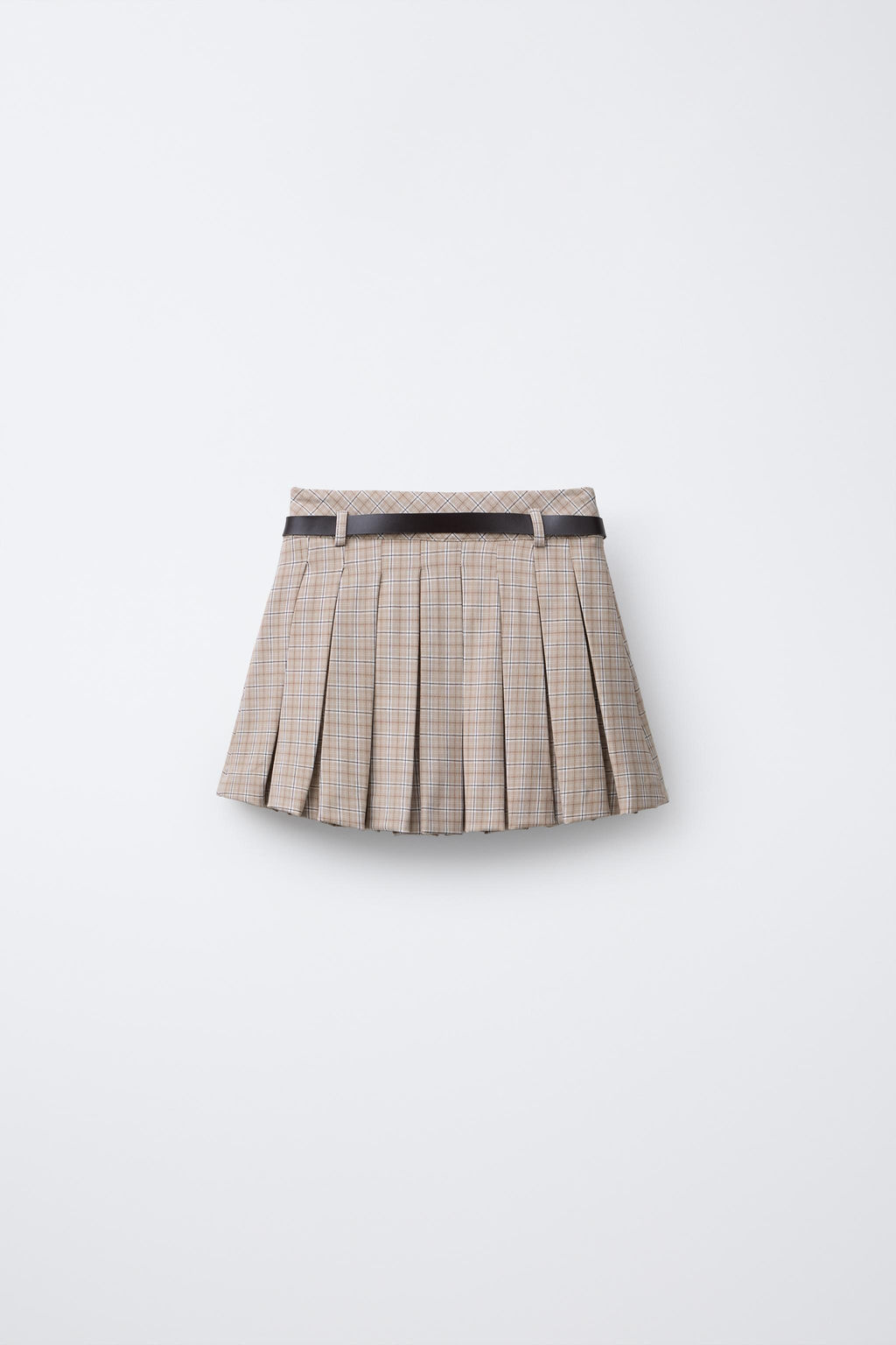 PLEATED SKIRT WITH BELT - Zara фото 2