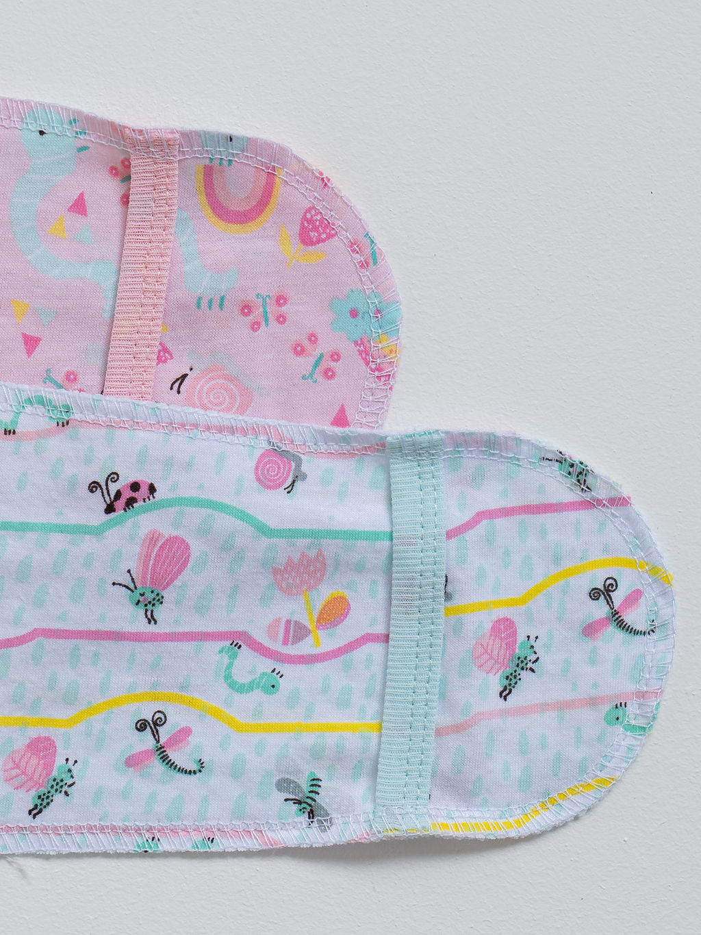 Распашонка для малышей из тонкого хлопка, зелёный - Lesi kids фото 4