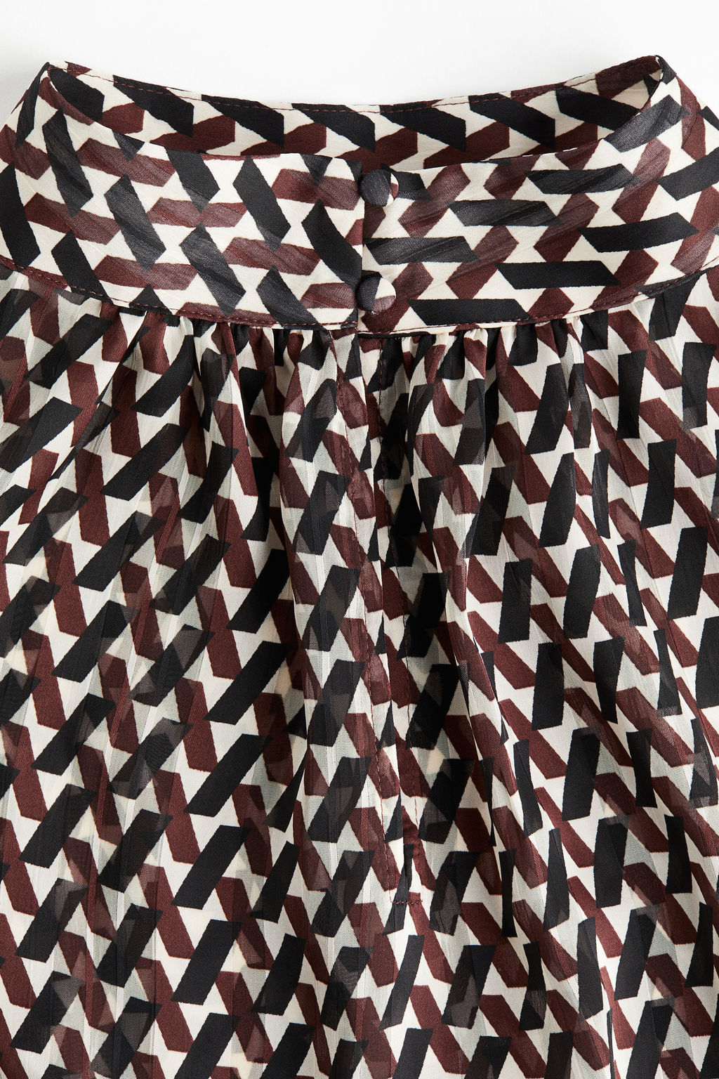 Stand-collar blouse - H&m фото 9
