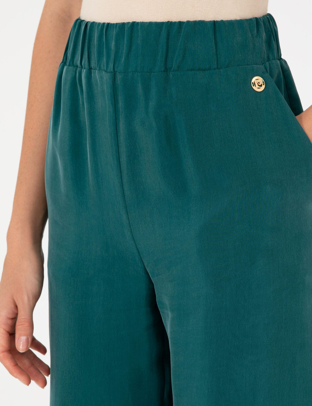 Koyu Ye_il Kanvas Pantolon - Pierre cardin фото 5
