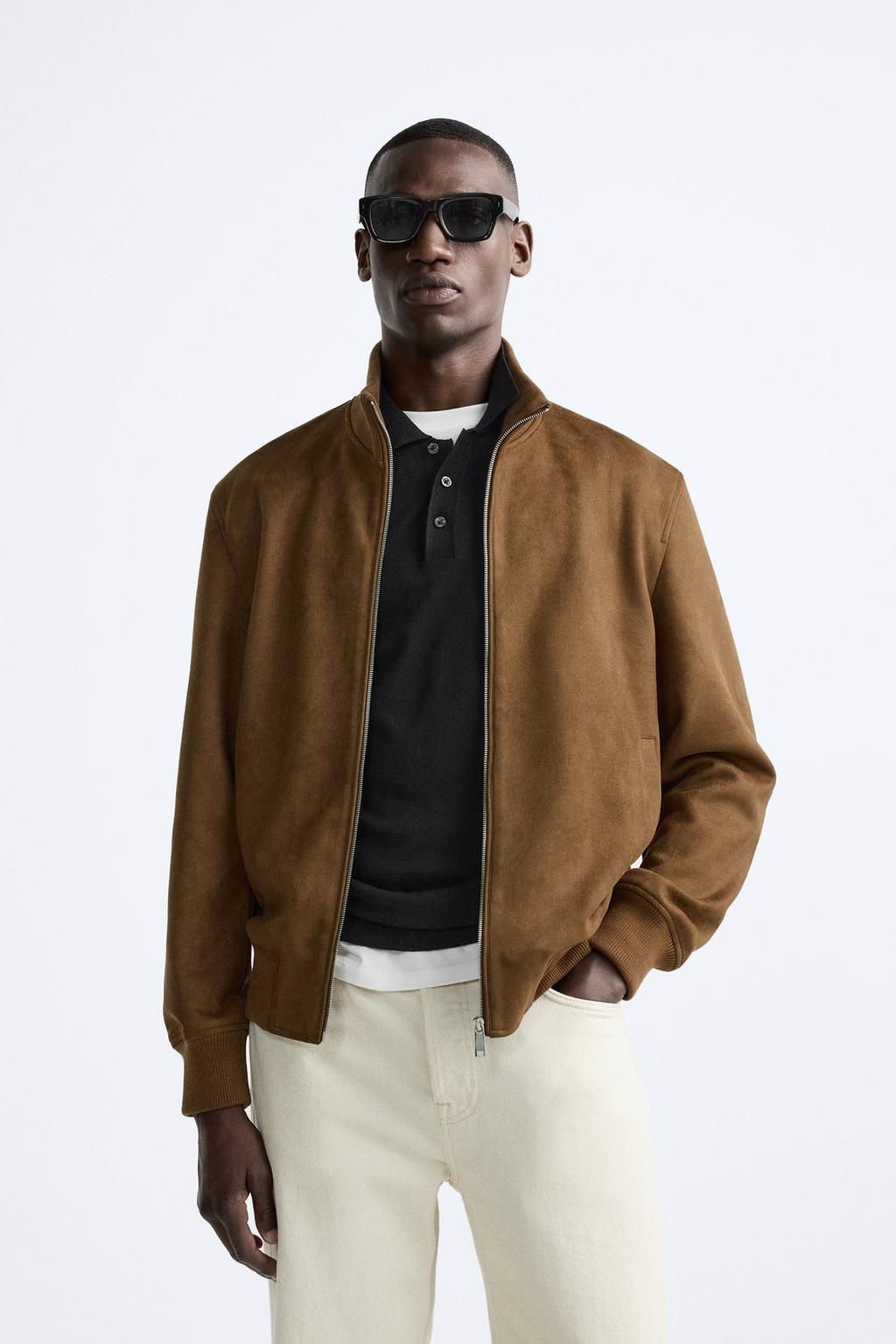 FAUX SUEDE JACKET - Zara фото 3