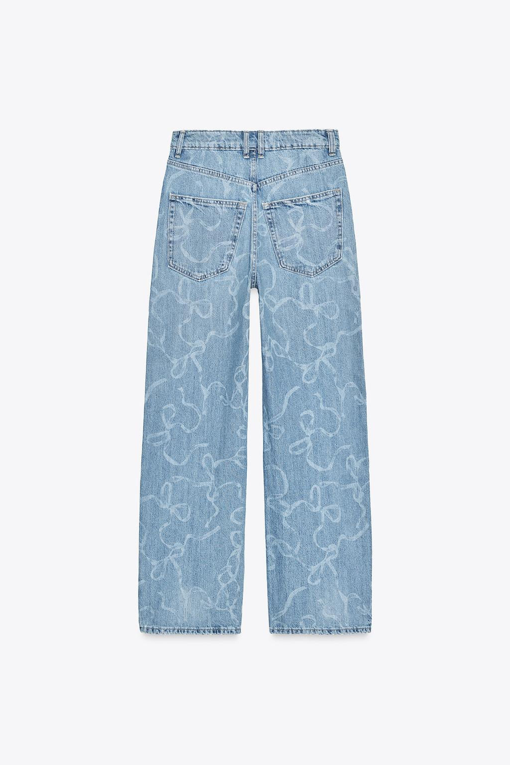 MID-RISE BAGGY TRF JEANS - Zara фото 8