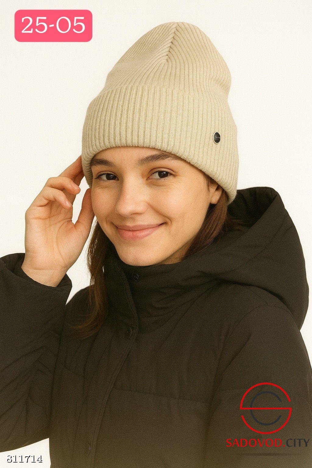 Шапка женская двойная зимняя - Bruno фото 6