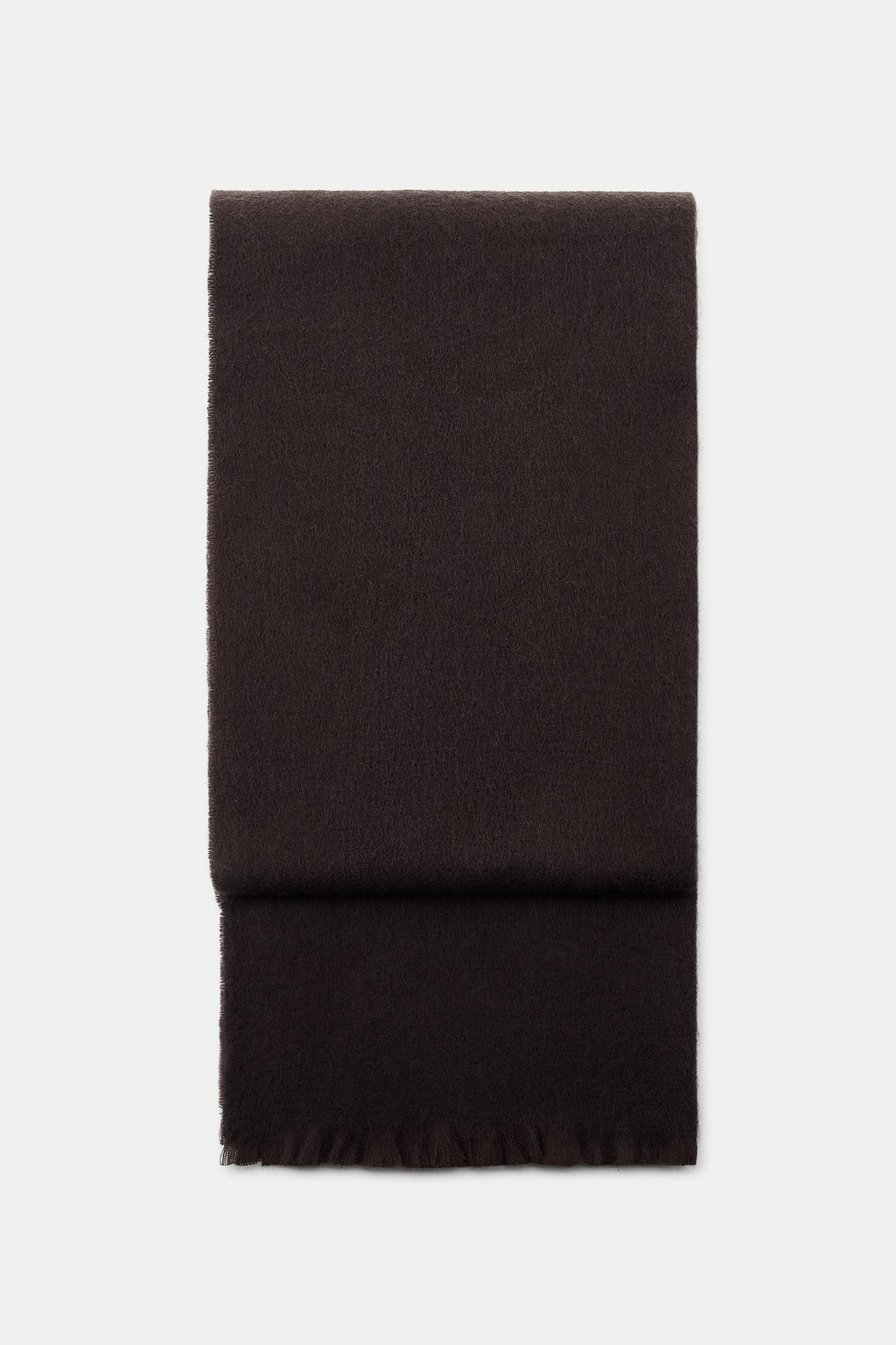 PLAIN FRINGED SCARF - Zara фото 3