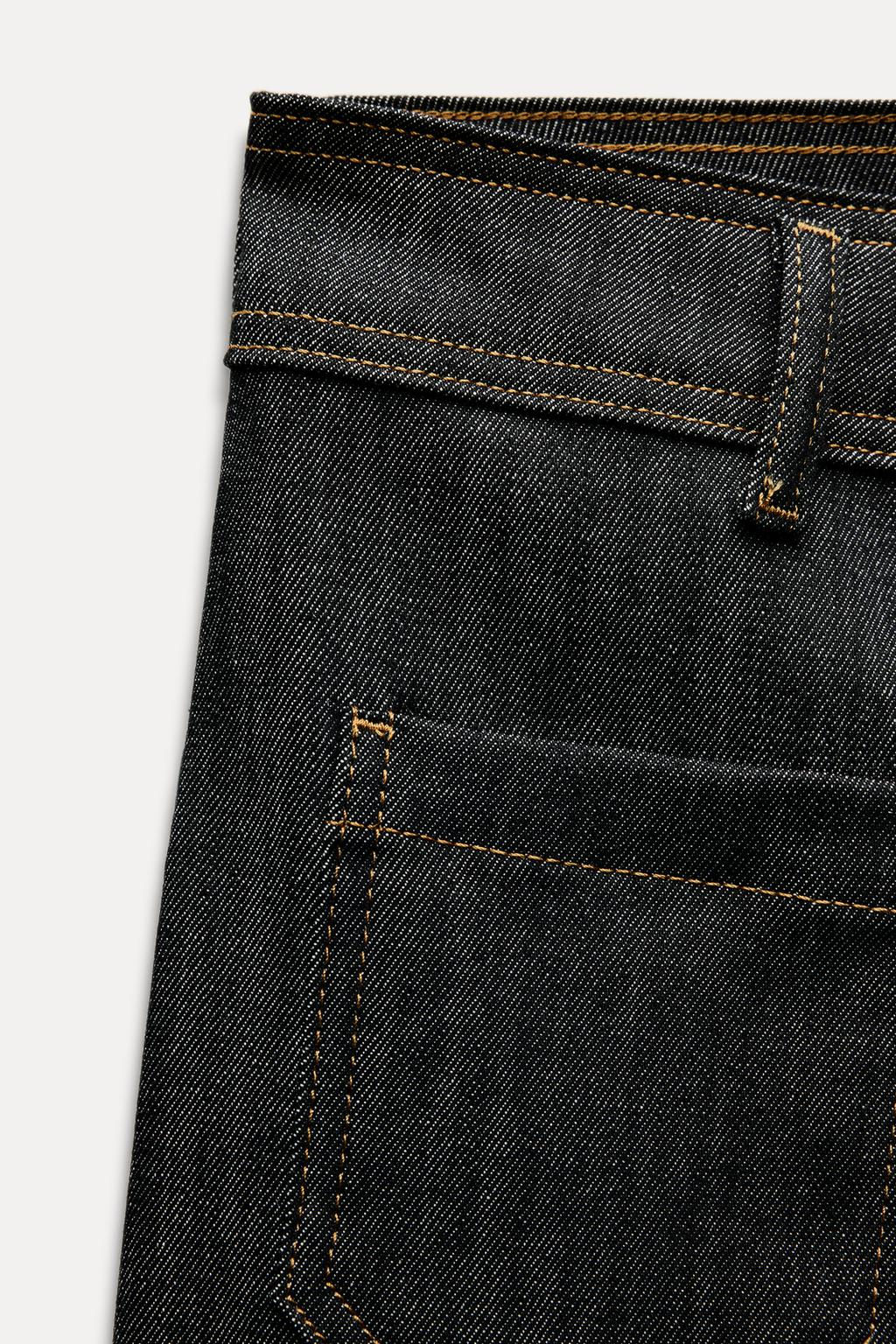ZW COLLECTION HIGH-WAIST WIDE-LEG JEANS WITH POCKETS - Zara фото 16