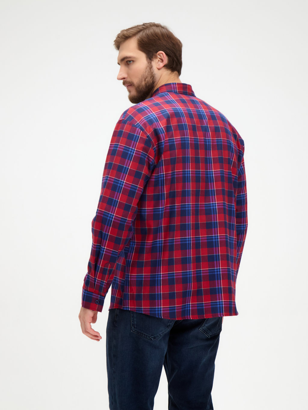 Сорочка мужская длинный рукав GREG S625/111/4604/P/1  фото 6