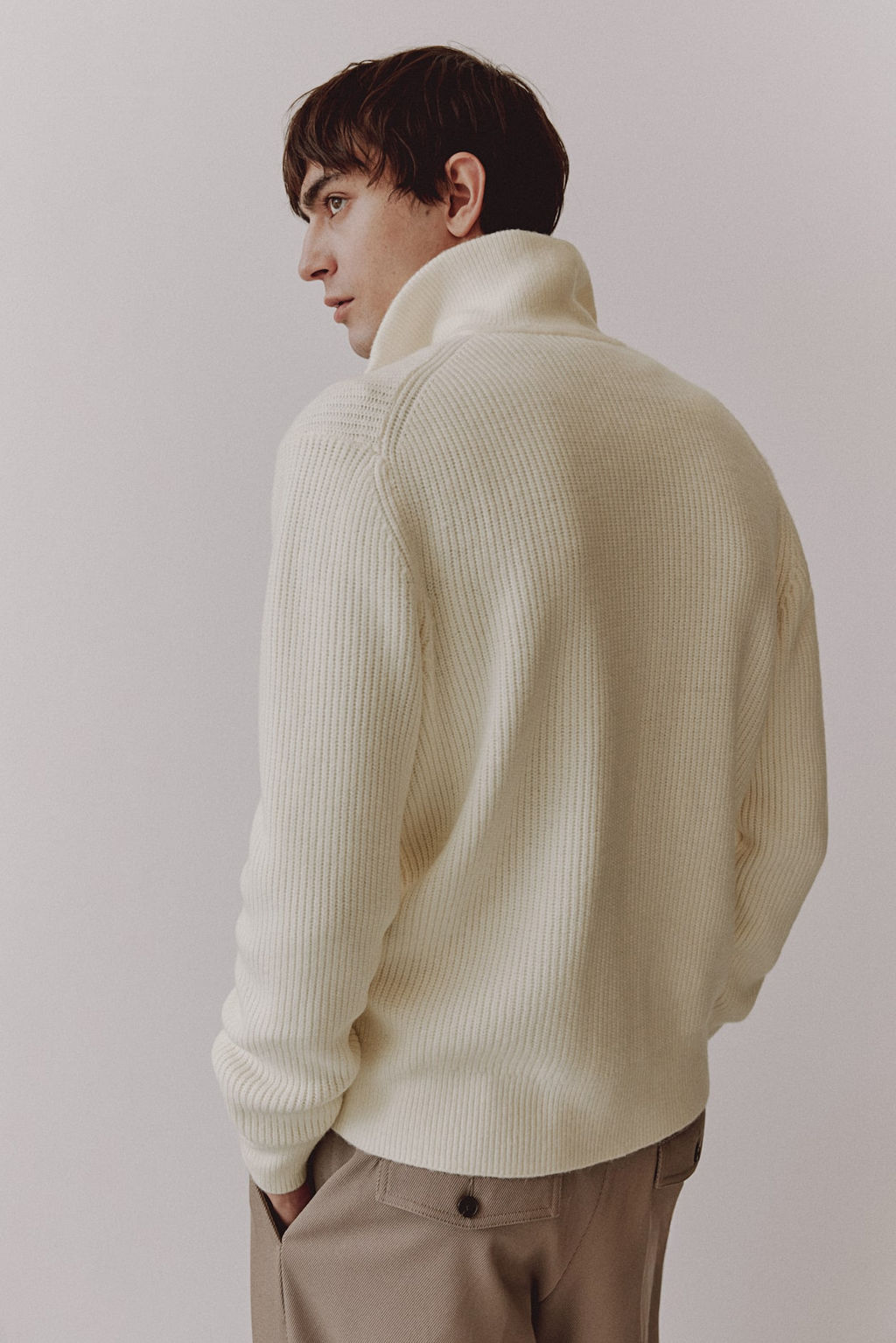 Cardigan en punto de canale Regular Fit - H&m фото 4