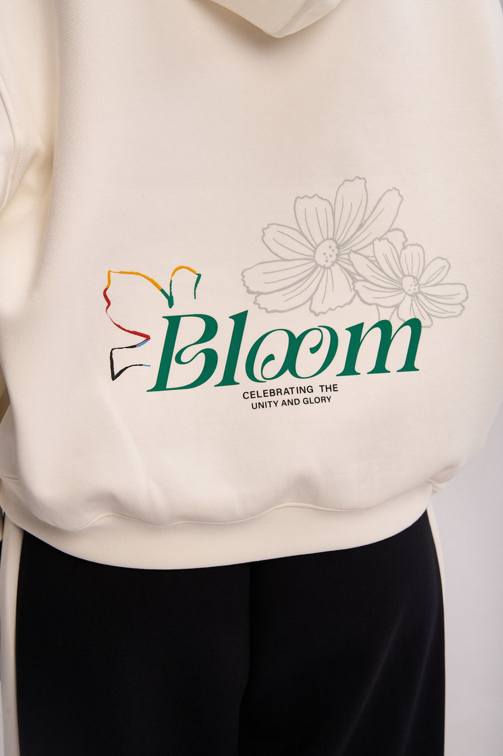 Худи Белый ICONIC Sweat Hoodie