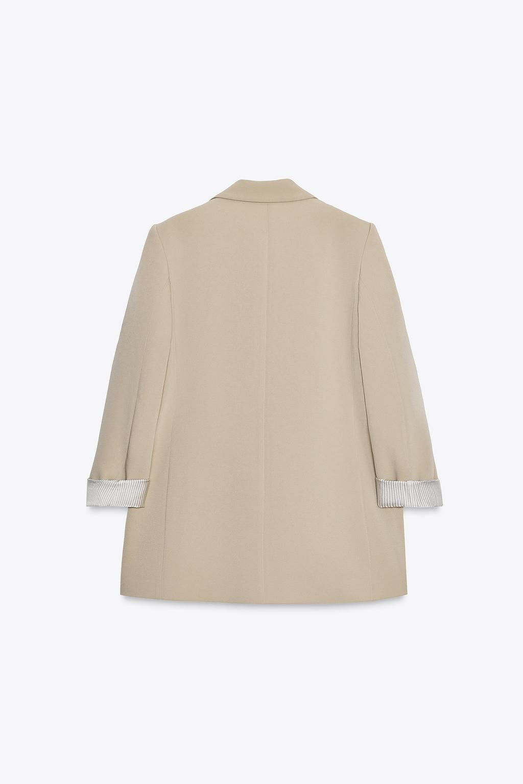 PRINTED CUFF BLAZER - Zara фото 14