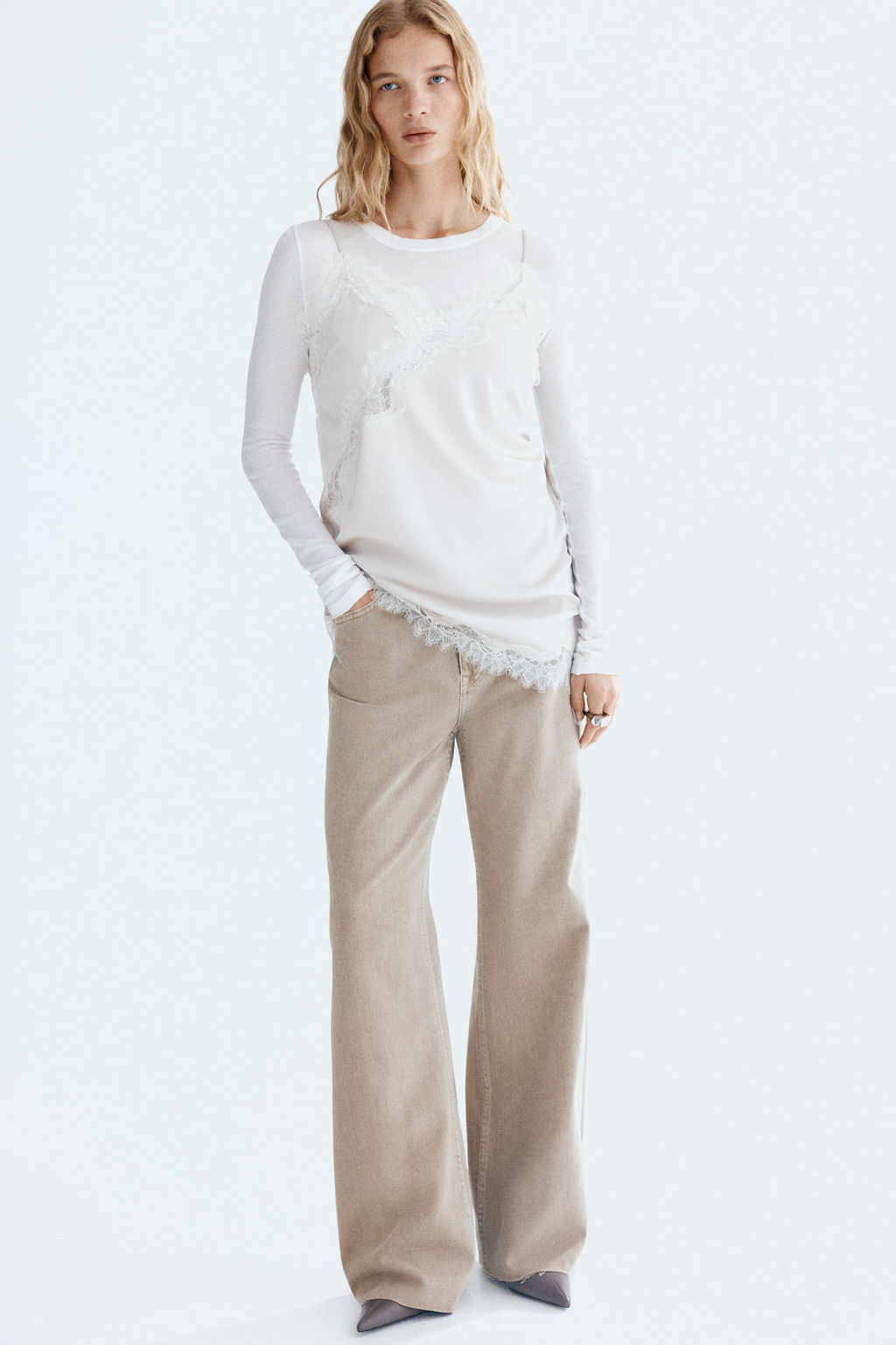 Wide High Jeans - H&m фото 8