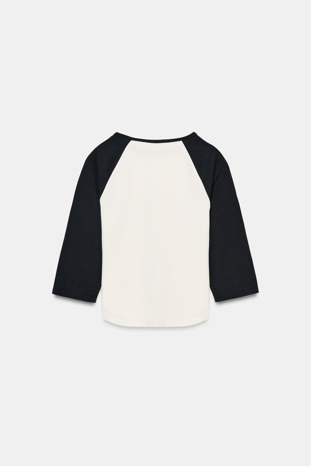 CONTRAST HEAVY COTTON T-SHIRT - Zara фото 9