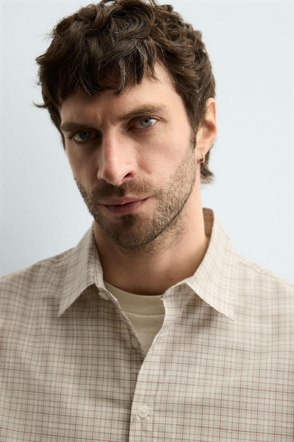 CHECK POLO SHIRT - Zara фото 5