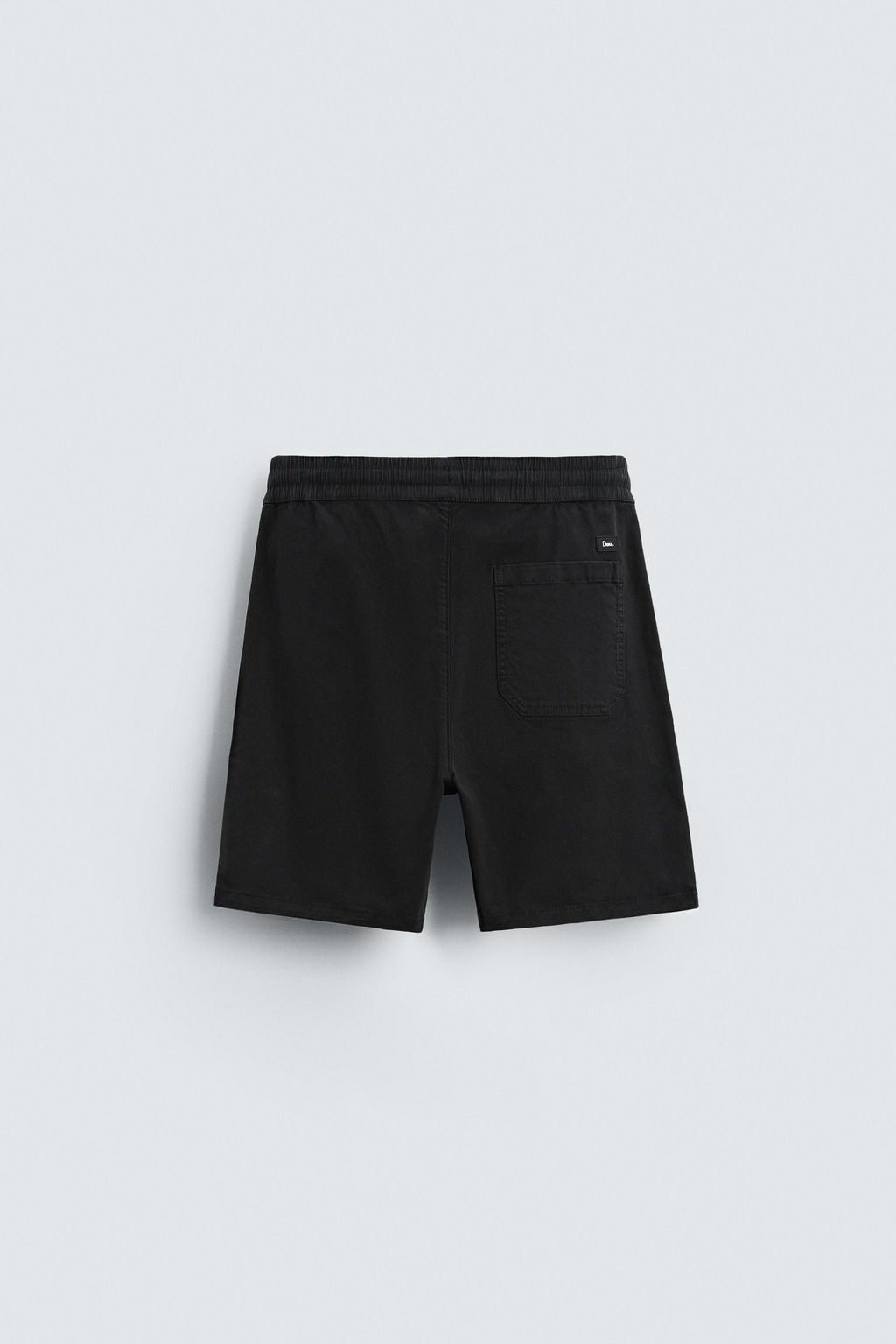 BERMUDA TWILL RELAXED FIT / Negro