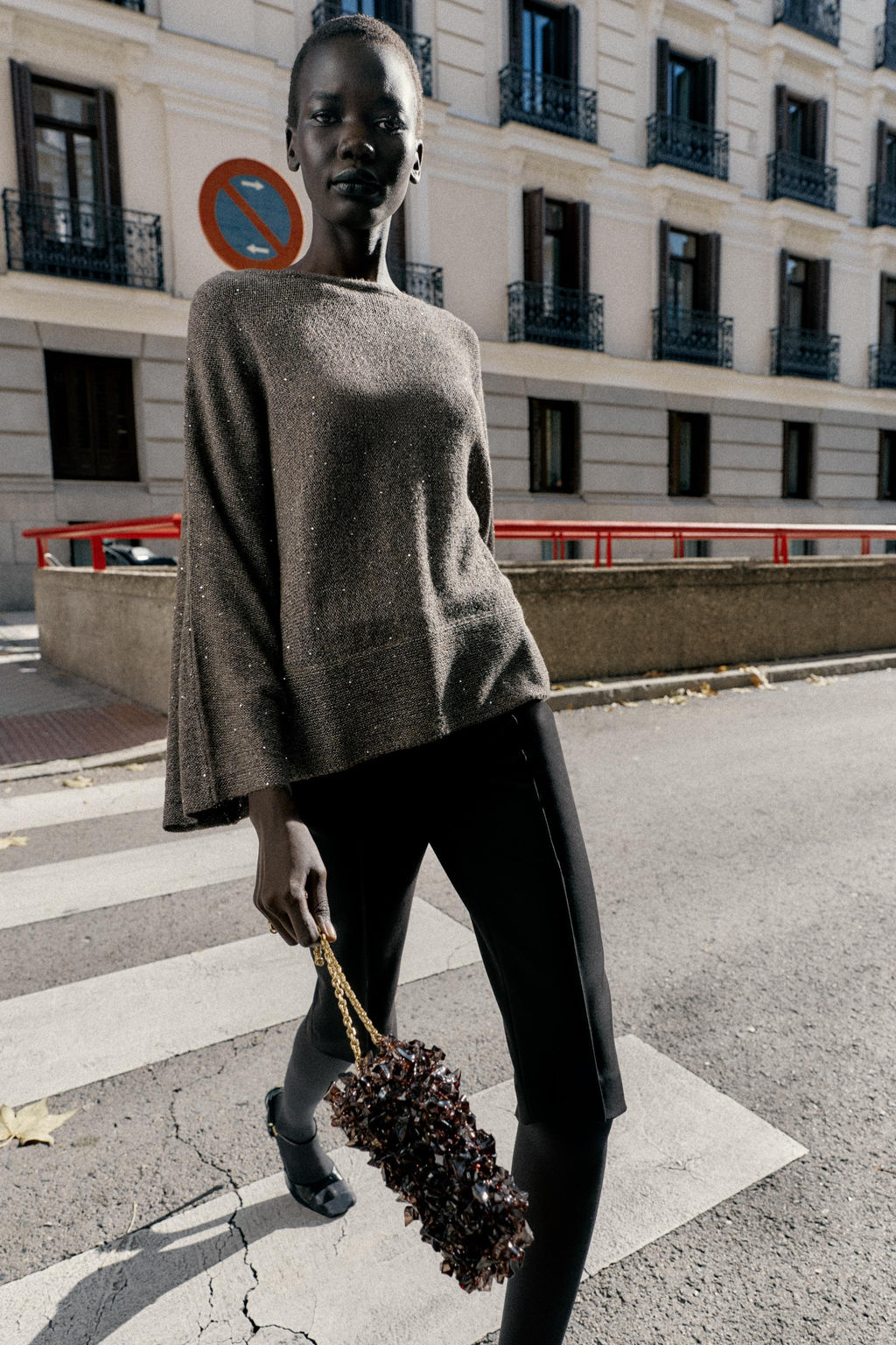 SEQUIN KNIT JUMPER - Zara фото 2