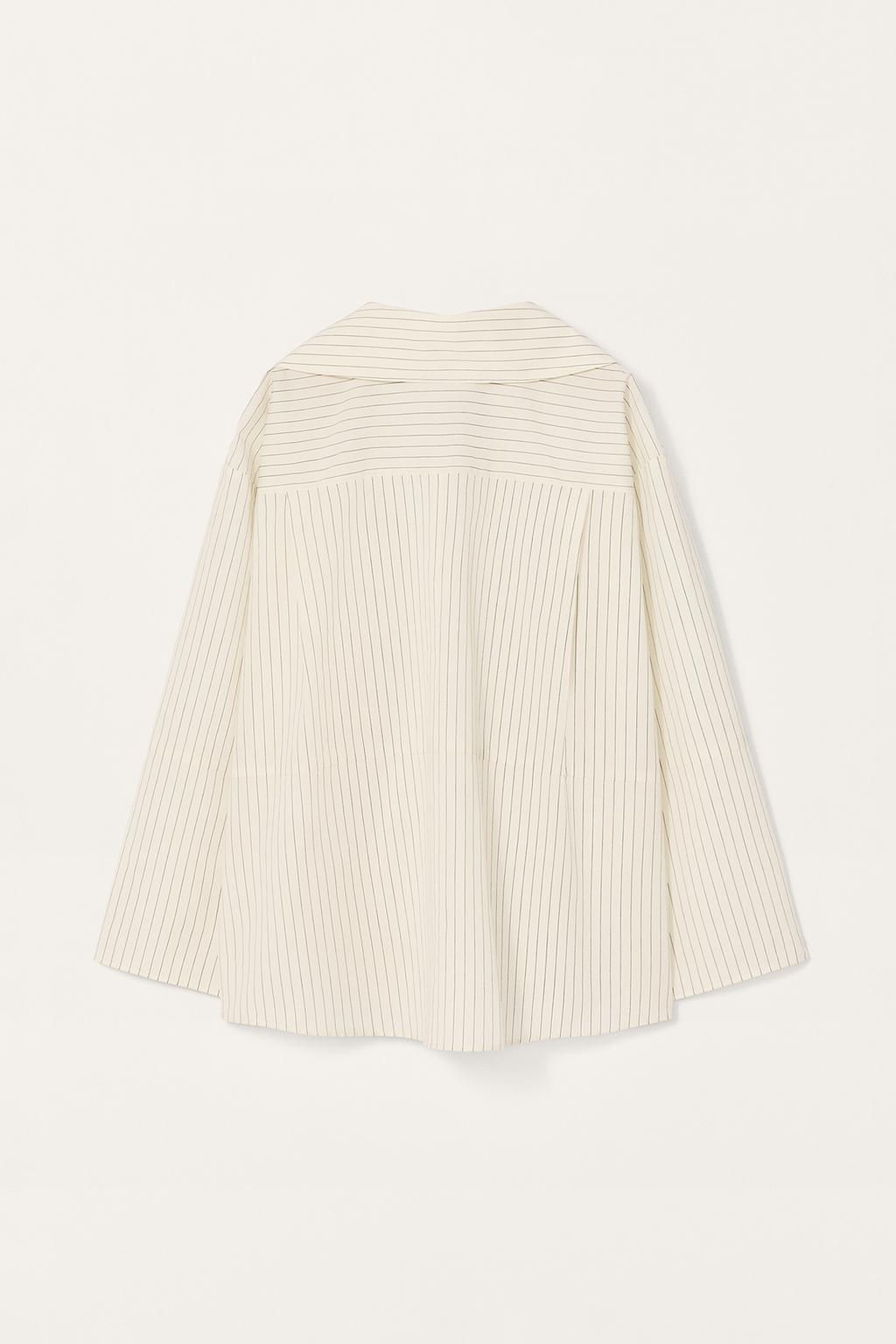 LIMITED EDITION STRIPED SHIRT WITH VENTS - Zara фото 4