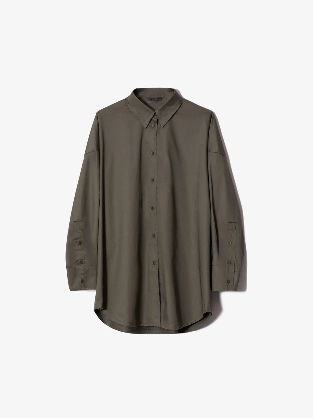 Рубашка в стиле гранж, B3074/fern