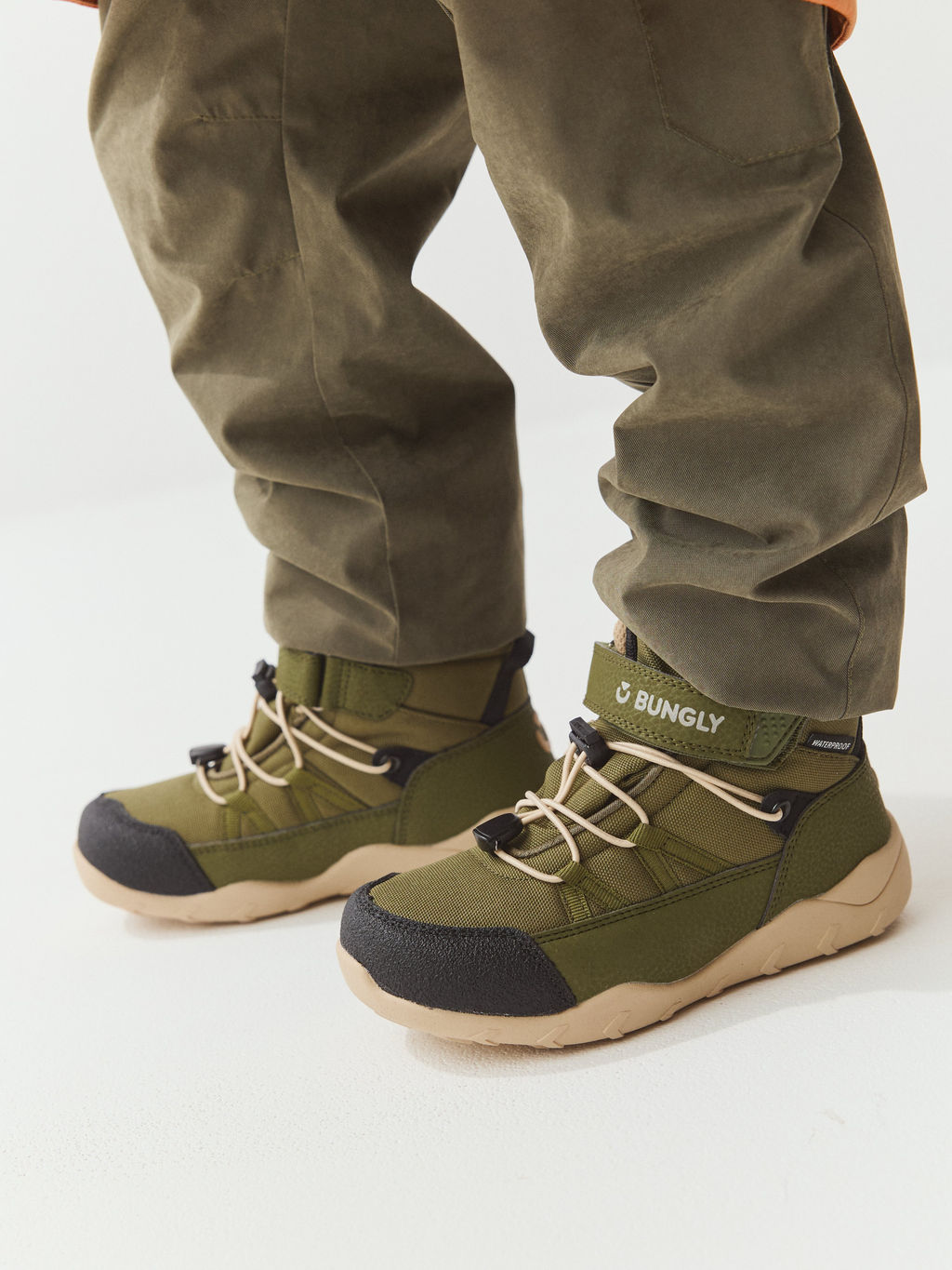 Ботинки демисезонные Хаки - Bungly фото 2