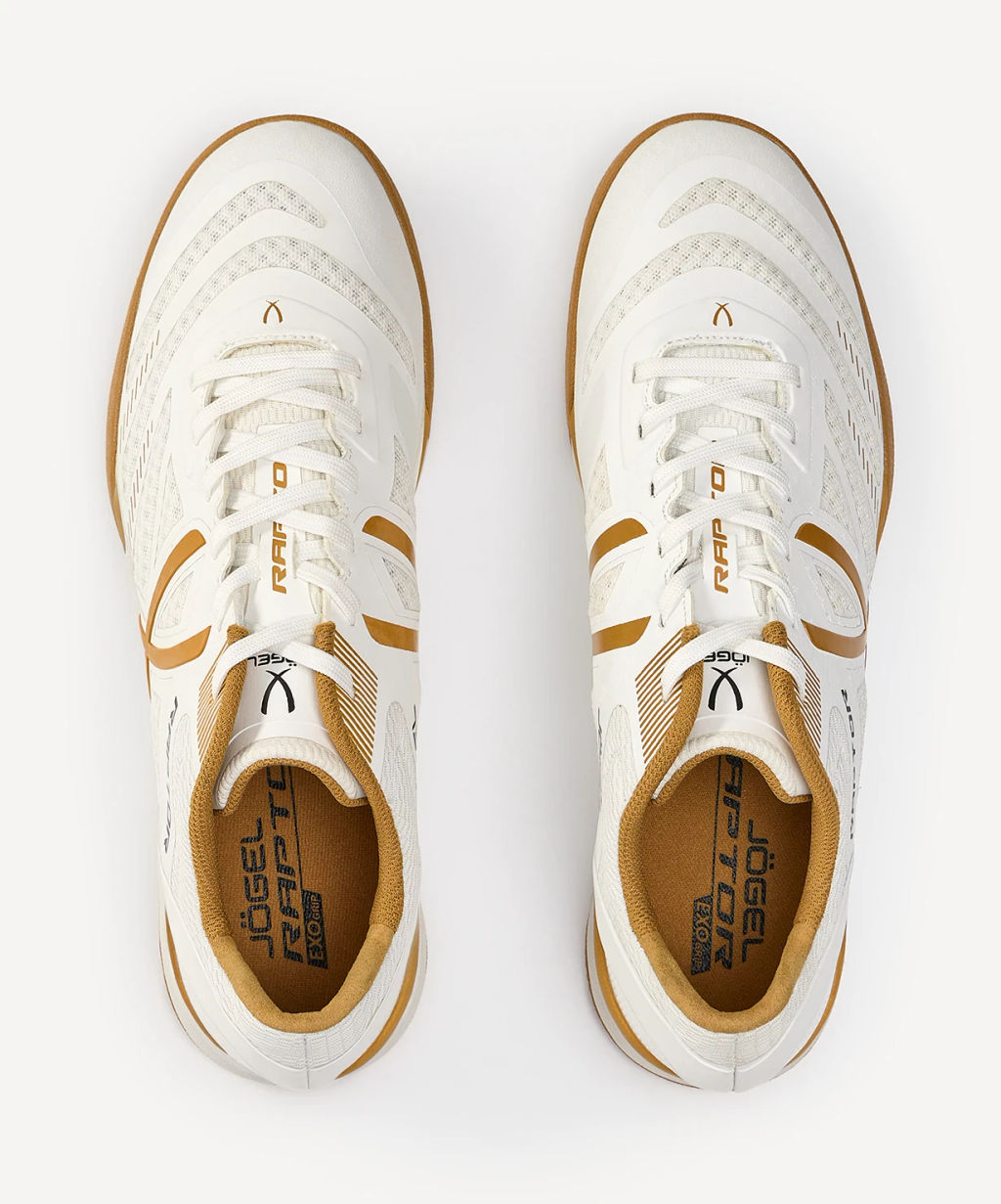 Бутсы зальные JOGEL RAPTOR IN White/beige  фото 6