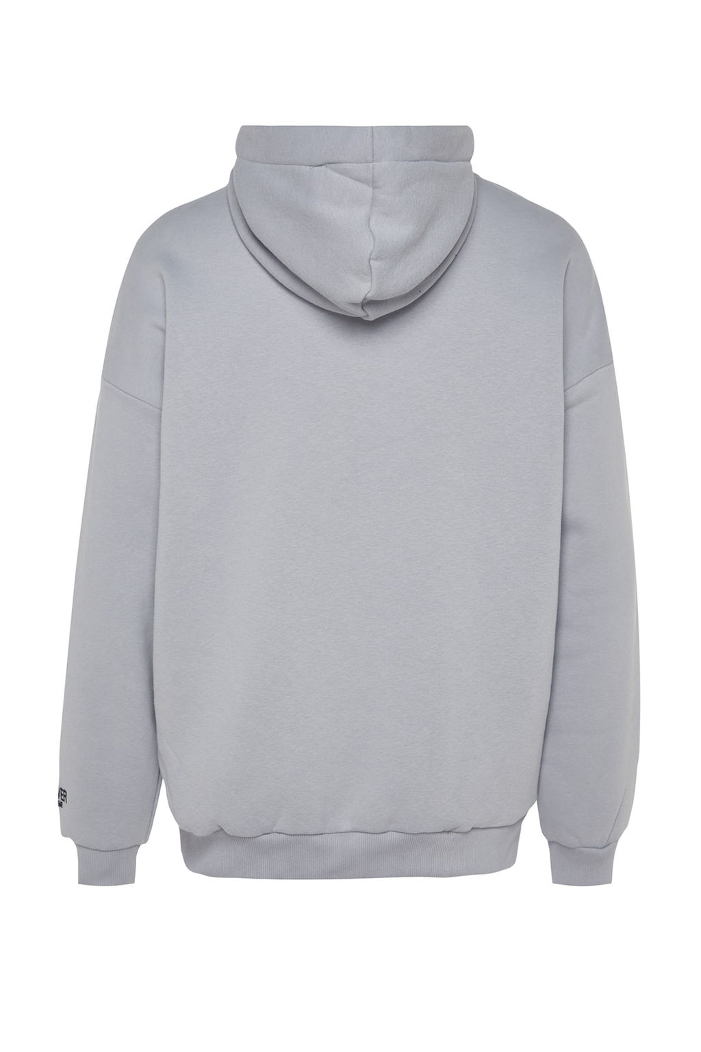TRENDYOL MAN Siyah Kapusonlu Oversize/Genis Kesim Nak?sl? Etiketli Yumusak Kumas Sweatshirt TMNAW24SW00031 - Trendyolmilla фото 10