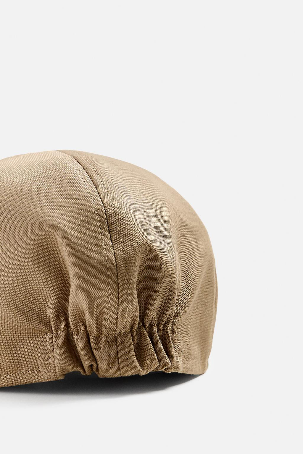 TEXTURED FLAT CAP - Zara фото 3
